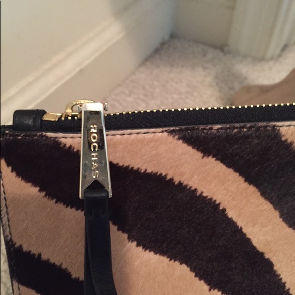 Rochas ponyhair/leather handbag - Picture 3 of 7